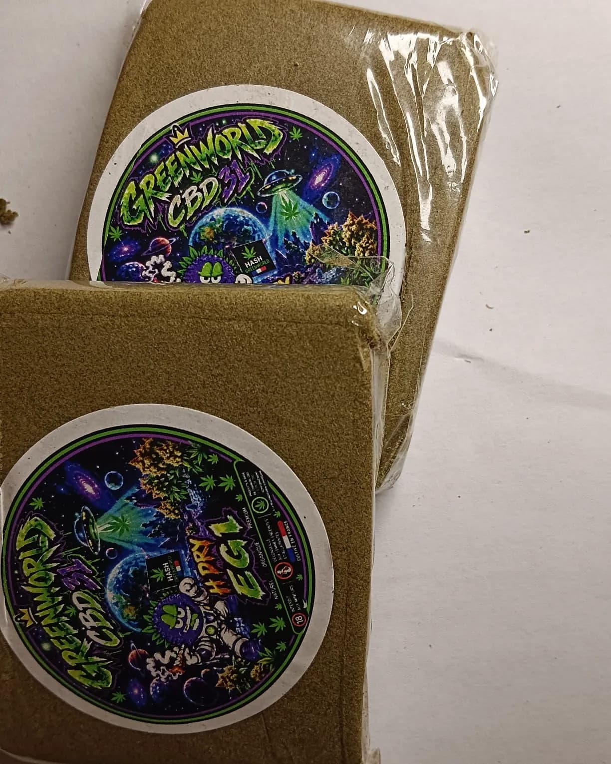 Dry EG1 — Résine CBD